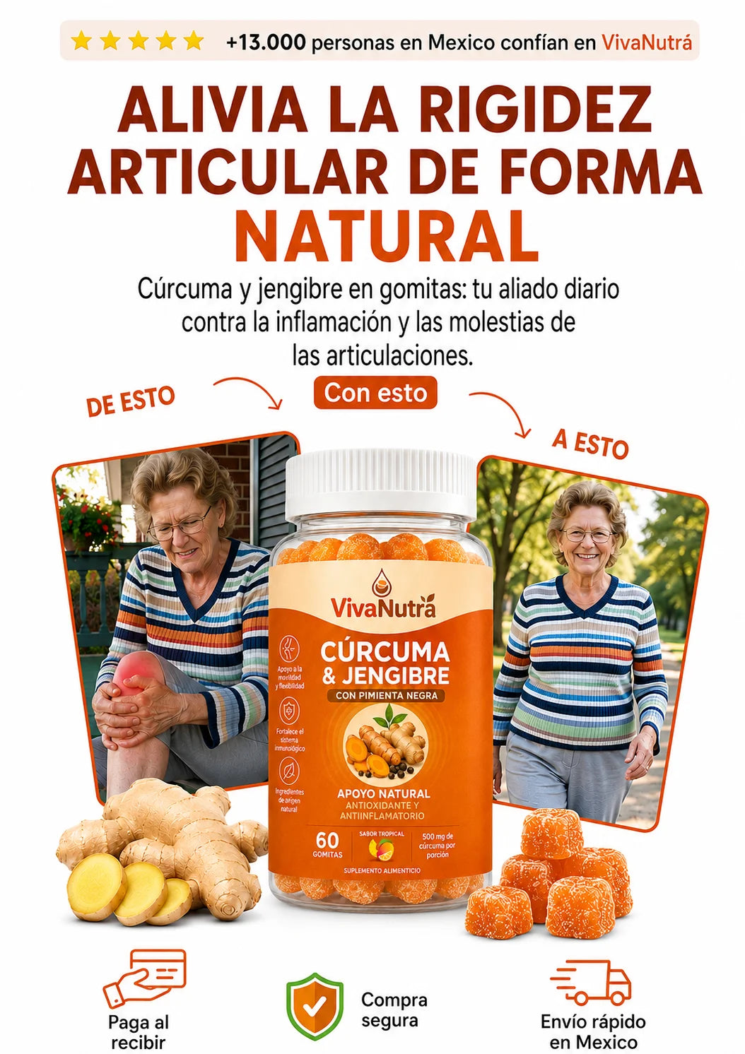 VivaNutrà® - Tratamiento Natural Para La Rigidez Articular